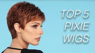 Top 5 Pixie Cut Wigs  Wigs 101 [upl. by Domenic]