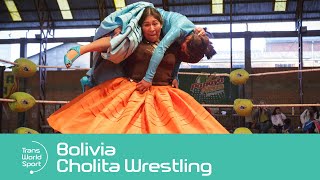 Cholita Wrestling  The Bolivian Female Wrestling that is growing in popularity  Trans World Sport [upl. by Notyap]