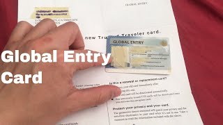 🔴 Global Entry Card Opening Package and Overview 🔴 [upl. by Bartley]