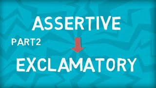 Convert Assertive to Exclamatory Sentence  Part 2 [upl. by Helaina]