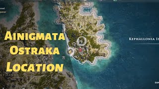 Assassins Creed Odyssey  Ainigmata Ostraka in Odysseus Palace Location Gameplay Walkthrough Guide [upl. by Alakcim]