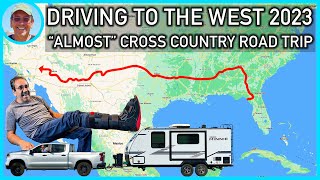 Driving to the West 2023 A Truncated Cross Country Road Trip [upl. by Ertemed]