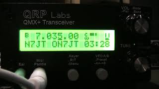 QRPLabs QMX Transceiver First Contact [upl. by Amyas155]