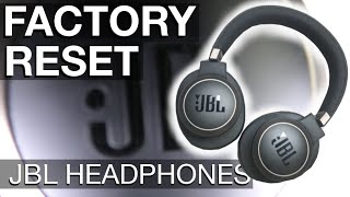 Factory Reset for JBL Headphones how to [upl. by Hsreh896]