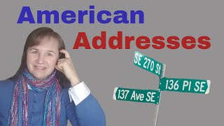 How To Say American Addresses [upl. by Kinom]