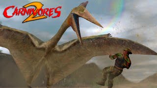 Hunting Giant Pterosaurs Carnivores 2 Mod Showcase [upl. by Dorreg]