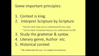 Exegesis and Hermeneutics  Lesson 7 [upl. by Anatol974]