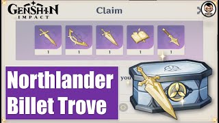 Northlander Billet Trove  Usage Guide  Genshin Impact [upl. by Busby730]