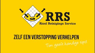 Zelf riool ontstoppen Tim geeft handige tips om uw riool zelf te ontstoppen [upl. by Barlow]