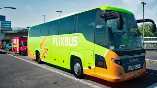 Fernbus Simulator  Scania Touring [upl. by Yalonda27]