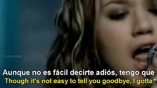 Kelly Clarkson  Breakaway Lyrics English  Español Subtitulado [upl. by Assirroc621]