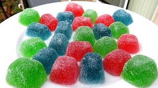 HOW TO MAKE GUMDROPS  HOMEMADE DIY RECIPE [upl. by Bowers636]