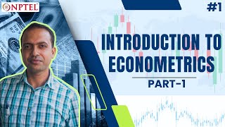 1 Introduction to Econometrics amp Econometric Analysis  Part 1 [upl. by Malinowski804]