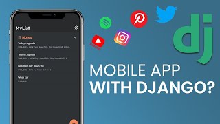 Building a Mobile App with Django amp Flutter [upl. by Yenor]