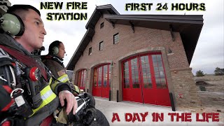 First 24 Hours in a New Fire Station  A Day in the Life [upl. by Sarena266]