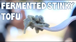 Eating Fermented Stinky Tofu VOMIT ALERT  Furious Pete [upl. by Lu]