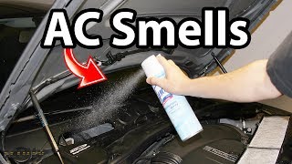 How to Remove AC Smells in Your Car Odor Life Hack [upl. by Clorinde]