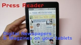 App Review  PressReader Digital Magazine amp Newspapers [upl. by Esineg]