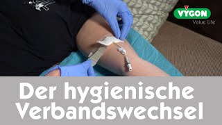 PICC amp Midline Pflege – Der hygienische Verbandswechsel [upl. by Lareine]