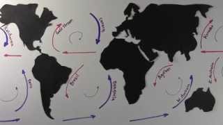 Surface Ocean Currents and Gyres [upl. by Harmony]