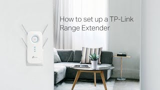 How to set up a TPLink Range Extender [upl. by Ecirpac]