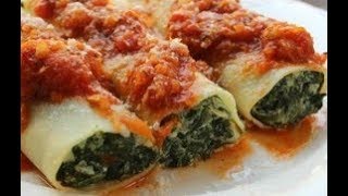 Canelones Caseros de Acelga tutorial paso a paso [upl. by Nessah]