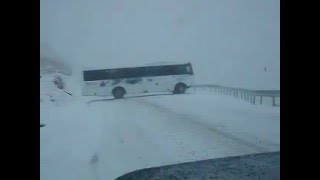 A horror bus ride skidding down the Remarkables ski resort mountain road [upl. by Efeek]