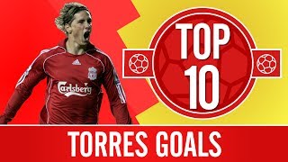 Top 10 Fernando Torres goals  El Ninos best Premier League strikes for Liverpool [upl. by Hayilaa]