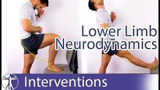 Lower Limb Neurodynamic Techniques  Sliders amp Tensioners [upl. by Tterab]