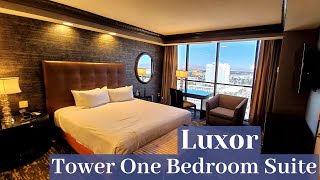 Luxor Las Vegas  Tower One Bedroom Suite [upl. by Cogn]