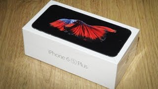 iPhone 6s Plus Unboxing Setup and First Impressions [upl. by Nawaj]