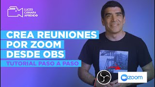 TRANSMITE a ZOOM ► Con el NUEVO OBS Studio 26 [upl. by Nivla]