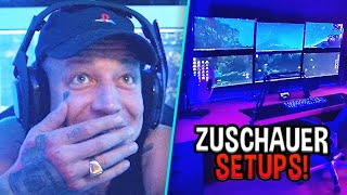 Monte BEWERTET ZUSCHAUER SETUPS😎 So schaut ihr meine Streams  MontanaBlack Highlights [upl. by Odlavu]