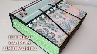 TUTORIAL CARPETA ARCHIVADORA [upl. by Nolad465]