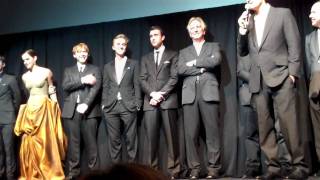 Harry Potter Cast Speeches NYC Premiere [upl. by Ahcsatan]