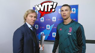 Cristiano Ronaldo WTF amp Funny Interview Moments [upl. by Noivax]