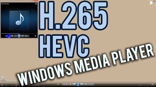 How to play H265 codec videos using Windows Media Player MP4 HEVC [upl. by Yenattirb]