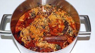 Cook With Me  Best Egusi Soup Recipe  How To Cook Egusi Soup amp Pounded Yam [upl. by Chenay966]