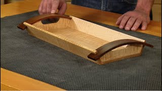 Building a CurvedHandle Serving Tray [upl. by Tades]