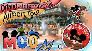 Orlando International Airport  MCO  Complete Airport Tour [upl. by Analaf]