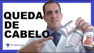 Queda de Cabelo Quais São Meus Suplementos Preferidos  Dr Gabriel Azzini [upl. by Berti745]