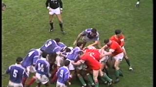 Wales V France 1994  Rugby International  Cardiff Arms Park  Highlights [upl. by Carman575]