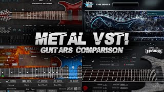 4 Metal VSTi Guitars Comparison [upl. by Gilly522]