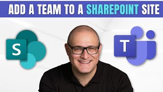 How to add a Team to an existing SharePoint Team Site [upl. by Aubreir]