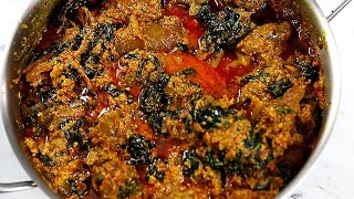 THE BEST NIGERIAN EGUSI SOUP RECIPE  EGUSI SOUP RECIPE  SISI JEMIMAH [upl. by Hadwyn69]