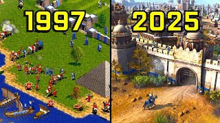 Evolution of Age of Empires 19972025 [upl. by Carhart]