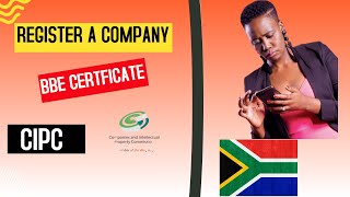 How To Register A Company In South AfricaBBE Certificate [upl. by Kevyn]