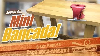 Bancada de Marceneiro Compacta  Ideal para Apartamentos [upl. by Aillicsirp]