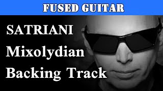 Joe Satriani Mixolydian Backing Track In A [upl. by Ong]