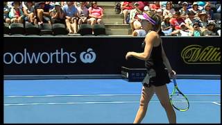 Eugenie Bouchard v Alize Cornet  Full Match Replay [upl. by Eitsym60]